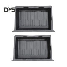 2pcs Under Seat Storage Box For Tesla Model Y Hidden Front Back Organizer 2020-2024 Space-saving Storage Bin For Car Interior Accessories