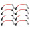 8pcs 10.2mm0.40in Spark Plug Wire Set 48322r Ignition Cable Replacement For Avalanche Corvette 1