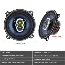 (500W) 2 stuks 6,5 inch 16 cm 600 W 2-weg auto coaxiale auto audio muziek stereo full-range frequentie