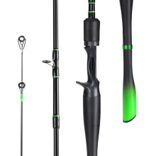 (2.4M Werphengel) Sougayilang 1.8m 2.1m 2.4m Spinhengel/werphengel Draagbare reishengel 5-delige kunstaasvisserij