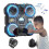 Smart Boxing Machine With Gloves Wall Mount Lighted Training Equipment Music 1