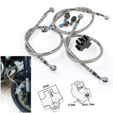Hydraulische Brems Schlauch Linie & T Stecker Adapter Für Motorrad Dirt Pit Bike ATV