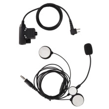 Motorrad-bilaterales Headset +u94 Ppt 7,1 mm Motorrad-bilaterales Headset für Motorola Gp88 Gp300