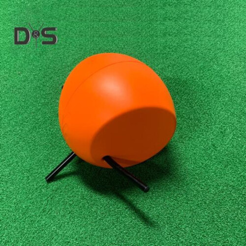 (orange) Golf Swing Trainer Hand Position Arm Posture Corrector Golf Swing Practice Connecting Ball Training Aid For Beginners 1
