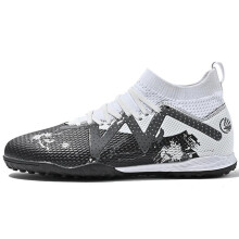 (zwart, 41) 34-45 Unisex voetbalschoenen Heren korte nagel training sneakers Kinderen voetbalschoenen