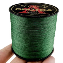 (green, 25lb) Ghotda 1000m Braided Fishing Line 12 Strands Pe Multifilament Fishing Wire 25 30 39 50 65 77 92 120 135lb