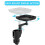 Solid Auto Cup Holder Tray Multi Functional Compact Automobile Cup Holder Food Storage Tray Table 3