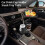Solid Auto Cup Holder Tray Multi Functional Compact Automobile Cup Holder Food Storage Tray Table 2