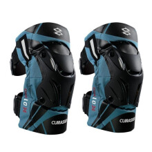 (bleu) Protège genoux moto Motocross Protège genoux moto Mx Protector Racing Guards Off-road Elbow Protection