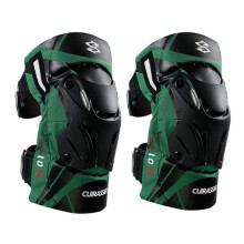 Protège genou moto (vert) Protège genou moto Motocross Protège genou moto Mx Protector Racing Guards Off-road Protège coude