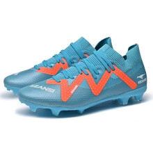 (cyan, 44) Youth Football Shoes High -top Outdoor Men's Long Nails Sports Football Boots Large Size Of Youth Sports Football Boots