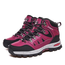 (pink, 37) Tuinanle Herren Wanderstiefel rutschfest Desert Boot Frühling Herbst Outdoor Camping Trekking