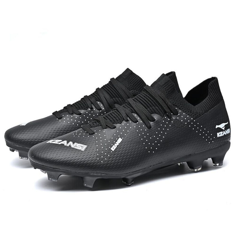 (noir, 45) Chaussures de football pour jeunes High -top Outdoor Men's Long Nails Sports Football Boots Large Size Of Youth Sports Football Boots