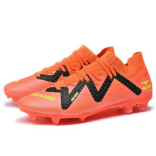 (orange, 45) Youth Football Shoes High -top Outdoor Men's Long Nails Sports Football Boots Large Size Of Youth Sports Football Boots