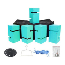 (blue, 5pcs) 5/8/10pcs Team Building Games Set For Work Adults Fun Outdoor Party Game For Team Building Activities Office Competitions