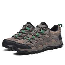 (braun, 40) Herren rutschfeste Low-Top Outdoor Wander- und Freizeitschuhe