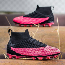 (black, 40) Men Soccer Shoes Kids Football Boots Women Professional Soccer Cleats Antiskid Chaussure Football Fg Outdoor Football