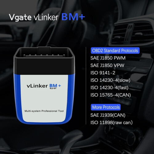 Vgate Vlinker Bm+ For Bmw Bimmercode Bimmerlink Elm327 Bt4.0 Auto Code Reader Scan Tool Elm 327 V2.2 Obd Scanner Obd2 Car Diagnostic 2