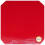 (rosso, durezza 39) Gomma da ping pong originale Dhs Hurricane 3 (versione classica, Loop Offensive) 1