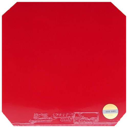 (nero, durezza 39) Gomma da ping pong originale Dhs Hurricane 3 (versione classica, Loop Offensive)