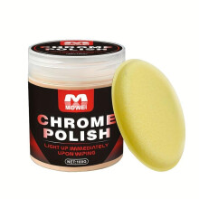 Car door handle window chrome bright strip repair metal polishing gloss refurbishment paste water stains rust removal oxidation