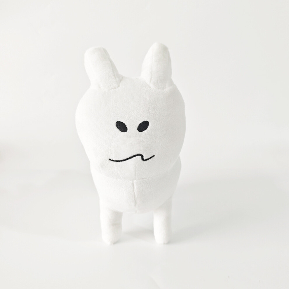 (White) Roblox Chance Forsaken Stuffed Doll Game Peripheral Cartoon Toys Plush Gifts White