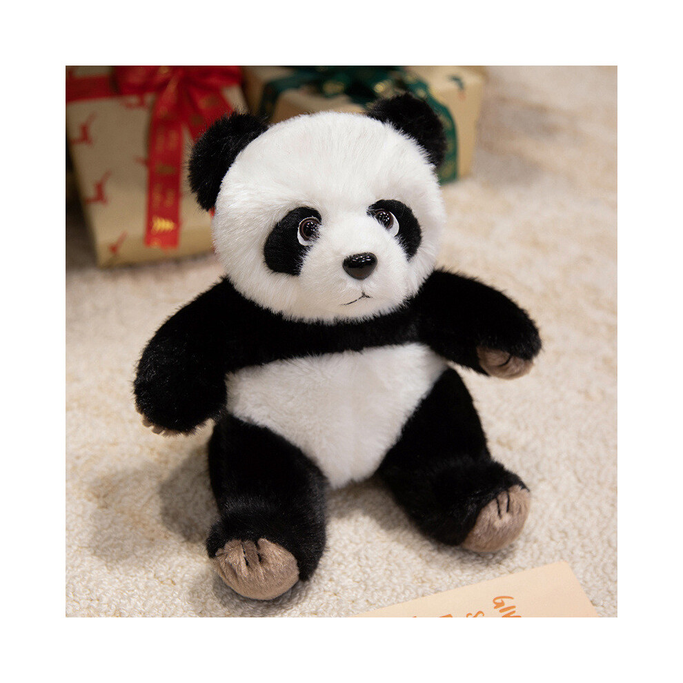 (Panda) Black Cute Panda Bear Plush Toy Pp Cotton Filling Birthday Decorations Doll Gift-image-OPC-PHCSH66-NEW