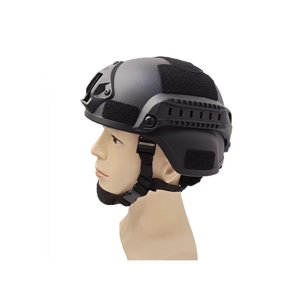 (Black) Easy Tactical Action Helmet Abs Material Universal Fit Outdoor Skating Sports-image-OPC-PHCSMY8-NEW