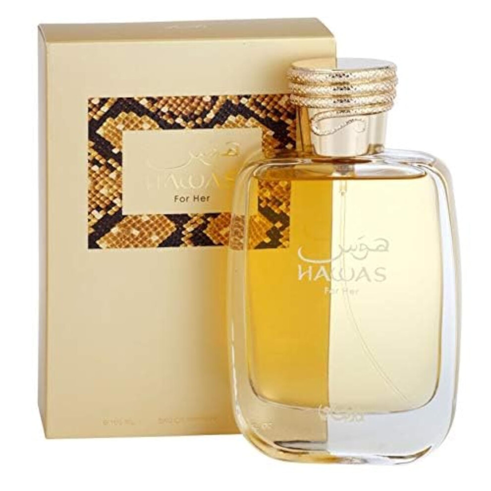 RASASI Hawas Eau de Parfum Spray for Women  3.4 Ounce
