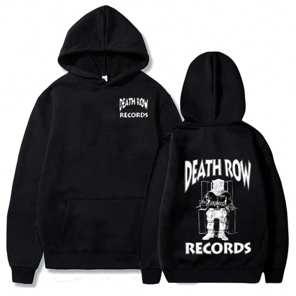 GOODVISH (1, XXL) Death Row Records Spring and autumn hooded sweatshirts wool sweatshirts fashionable sweatshirts for men and women