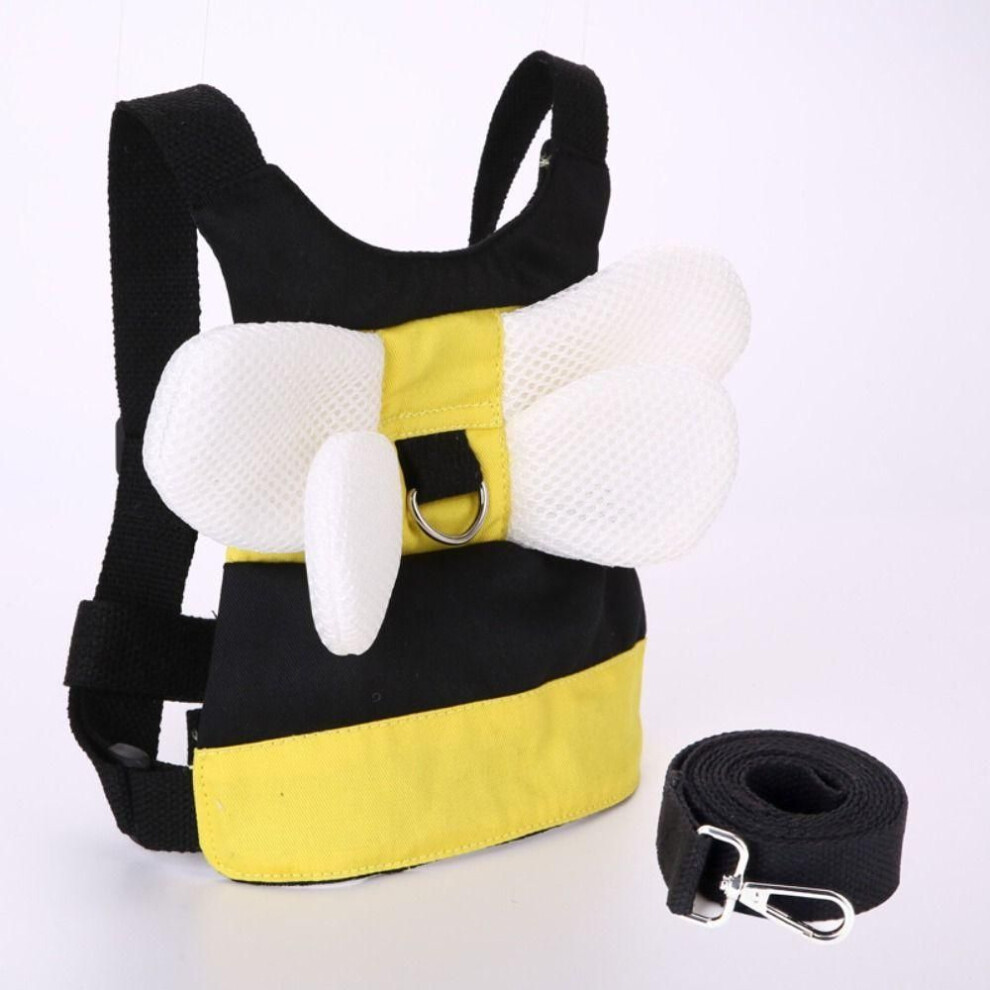 (yellow) Baby Safety Safety Harness Toddler Leash Toddler Wing Walking Harness Anti-lost Child Strap Belt