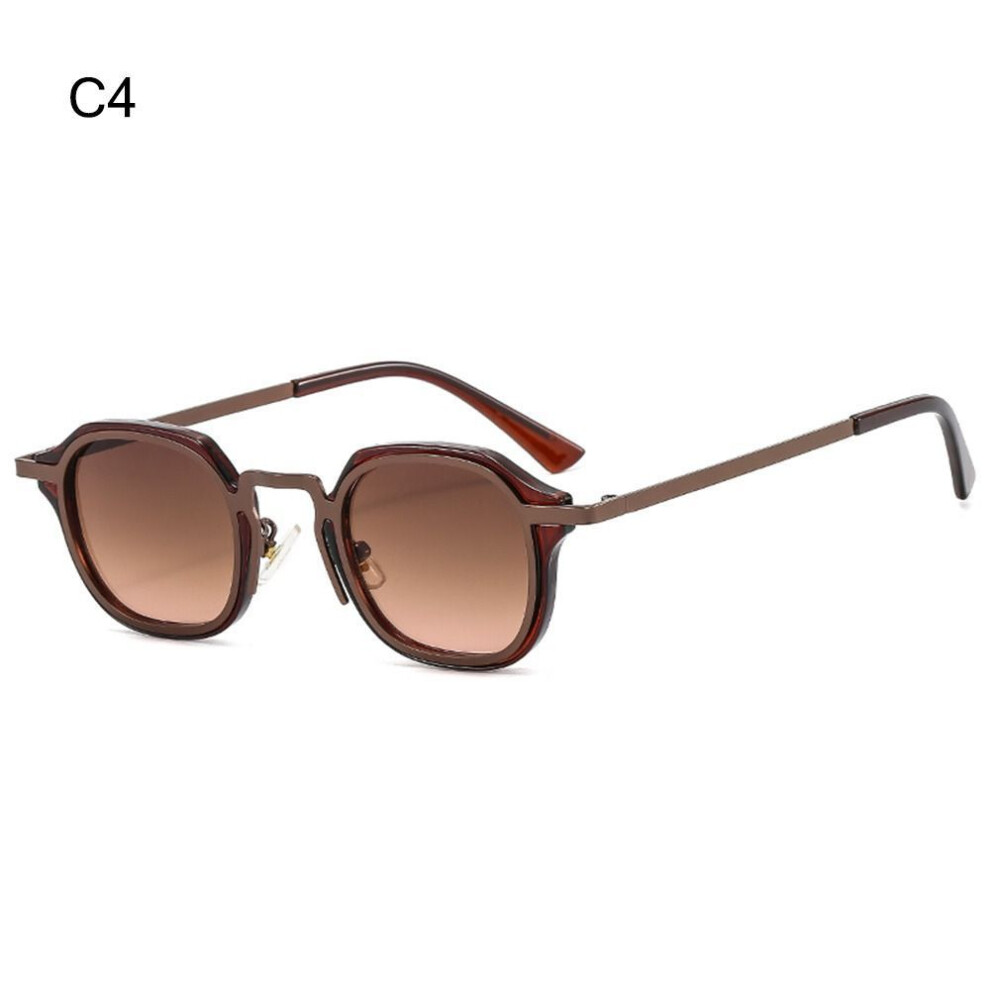 (C4) Y2K Punk Shades Metal Frame Driving Sun Glasses Fashion Eyewear  for Women & Men