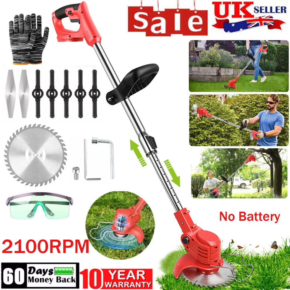 Cordless Strimmer Grass Trimmer Tree Cutter Garden Edger for makita 18v Battery