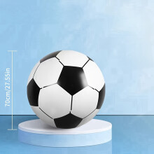 Boule De Plage De Ballon De Football Gonflable Géant - PVC Durable, Plein Air Et Intérieur, Événements De Vacances, Fourniture De Sports En Eau