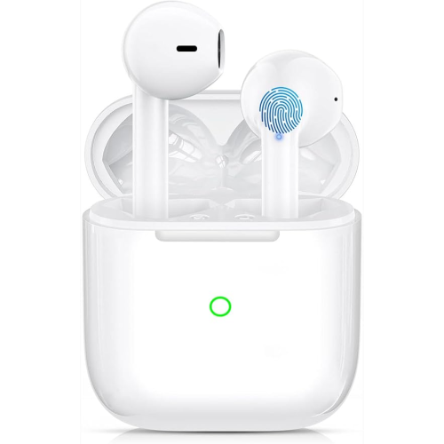 Wireless Earbuds Bluetooth 5.3, 36H Playtime, Mic, IPX8, Touch Control