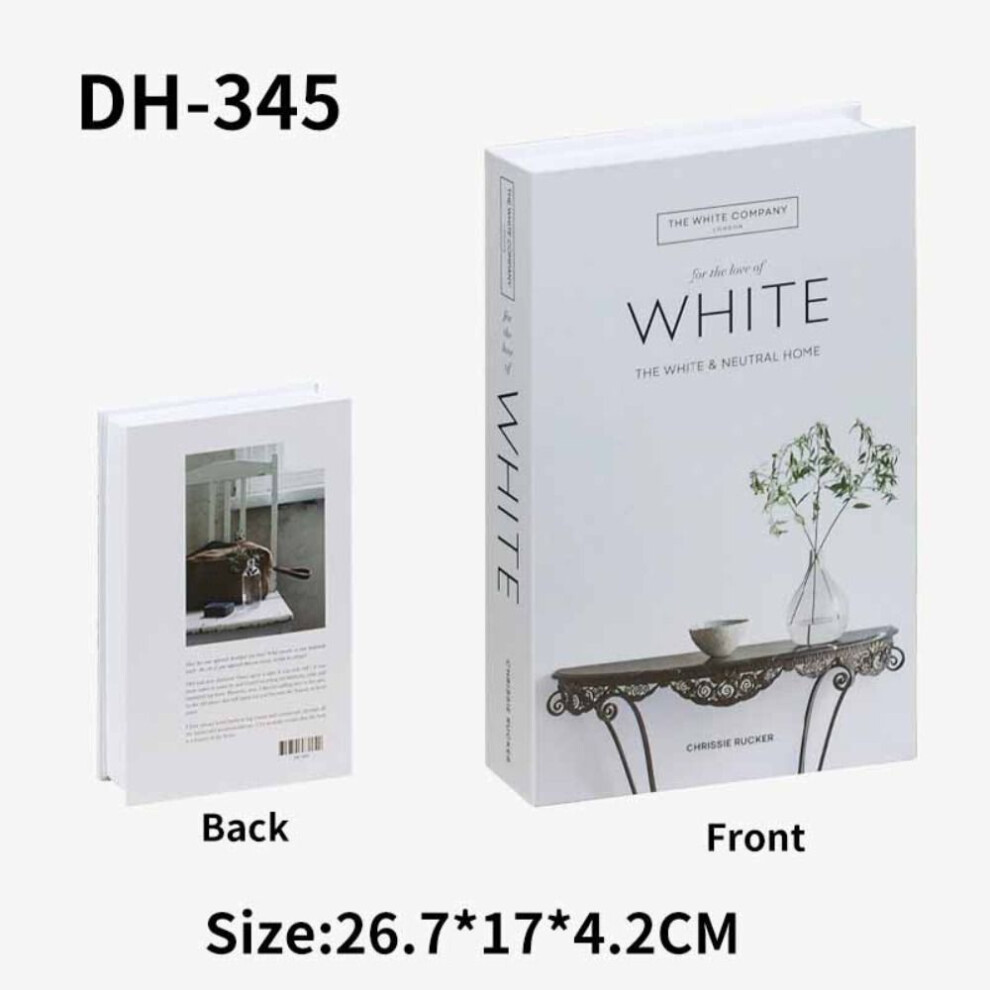 (DH-345) Simple Fake Books Ornament Fashion Bookshelf Decor Magazine Decorative Book