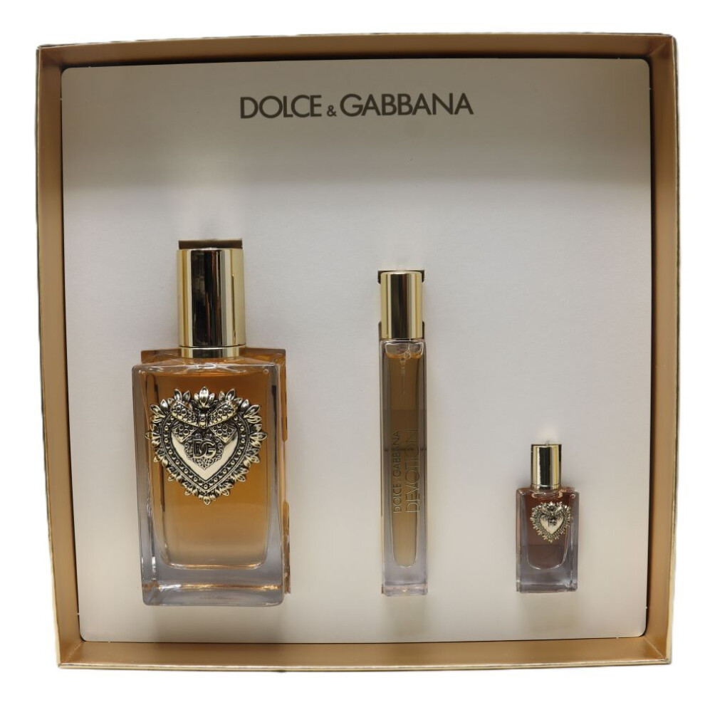 Dolce & Gabbana Devotion Eau De Parfum 3-Pcs Gift Set