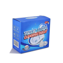 12Pieces Toilet Cleaning Effervescent Tablet Eliminate Odor Tablet Toilet Bowl Descaling Cleaner with Bleach for Tablet Cleaning