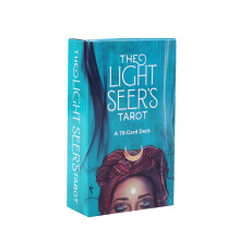 Jeu de société 78 cartes de tarot du destin TT47-LIGHTWORKER ORACLE pour usage personnel, de haute qualité
