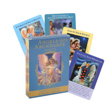 Abondance des anges - Archétypes sauvages et inconnus Jeu de tarot de 78 cartes et guide pour les fêtes de famille