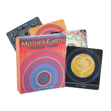 Mandala de la Terre Mère - Archétypes sauvages inconnus Jeu de tarot 78 cartes et guide pour fêtes de famille