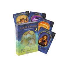 Rêve d'ange - Archétypes sauvages et inconnus Jeu de tarot de 78 cartes et guide pour les fêtes de famille