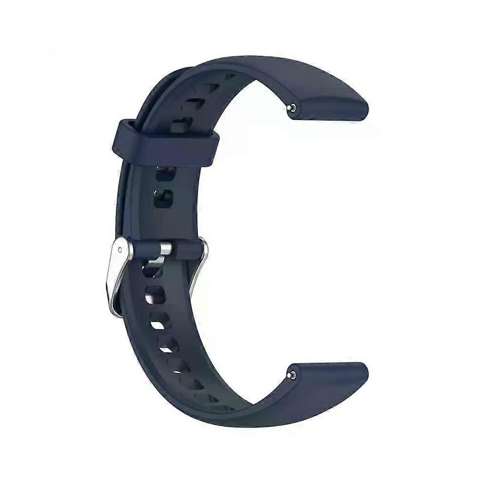 (A21,Midnight Blue)Strap Bracelet Dustproof 16mm 5.5-8.7 Inches Watch Strap Replacement Smart Wristband For Huawei Watch Fit Mini Skin-friendly