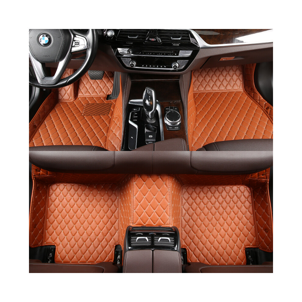 (orange) Tapis de sol de voiture personnalisé Mercedes GLC Coupé 2017-2022 Année Informations intérieures Accessoires