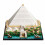 (Blocs) Ensemble de blocs de construction classiques de la Grande Pyramide de Gizeh, modèle compatible 21058, 1