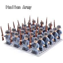 Figurine en blocs de construction | Soldats soviétiques | Jouets à assembler | Jouets de guerre | Blocs à empiler