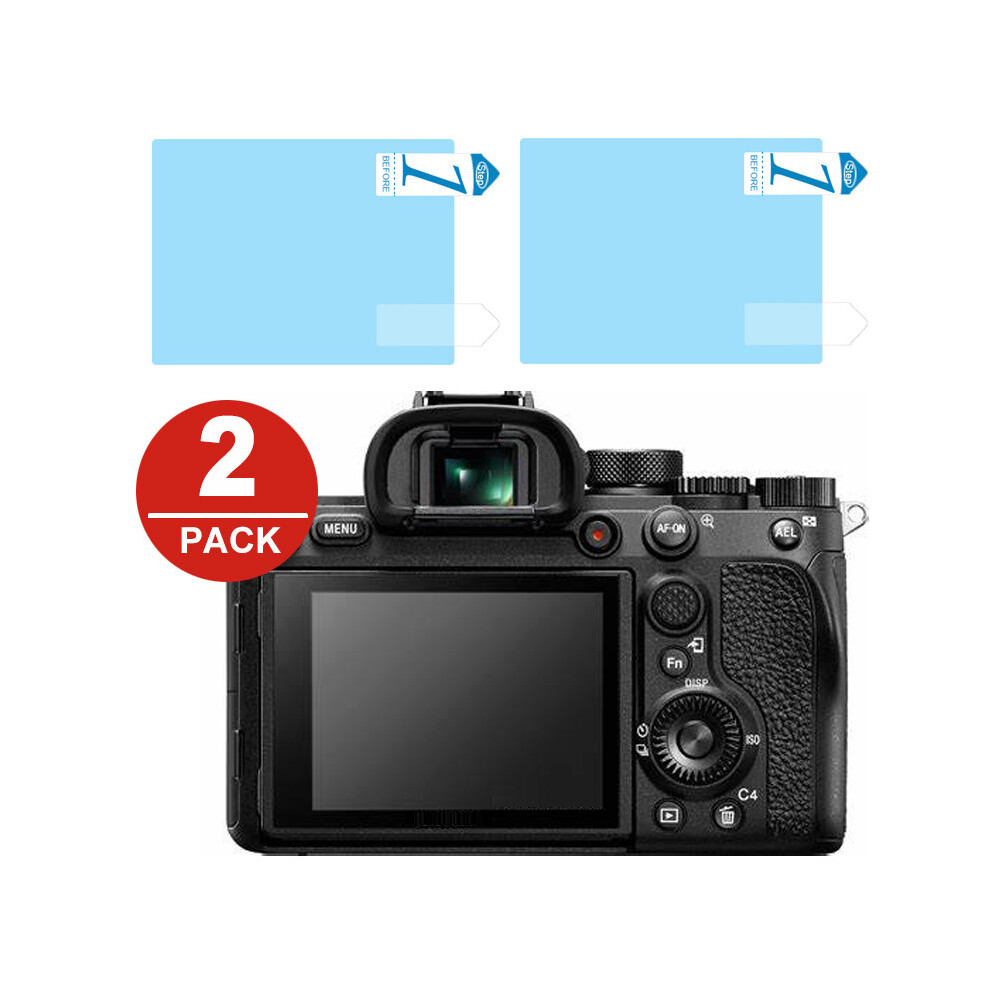 (A7IV A7M4) 2 pièces Film antidéflagrant pour Sony Alpha A7IV A7 IV A7M4 Protecteur d'écran sans miroir