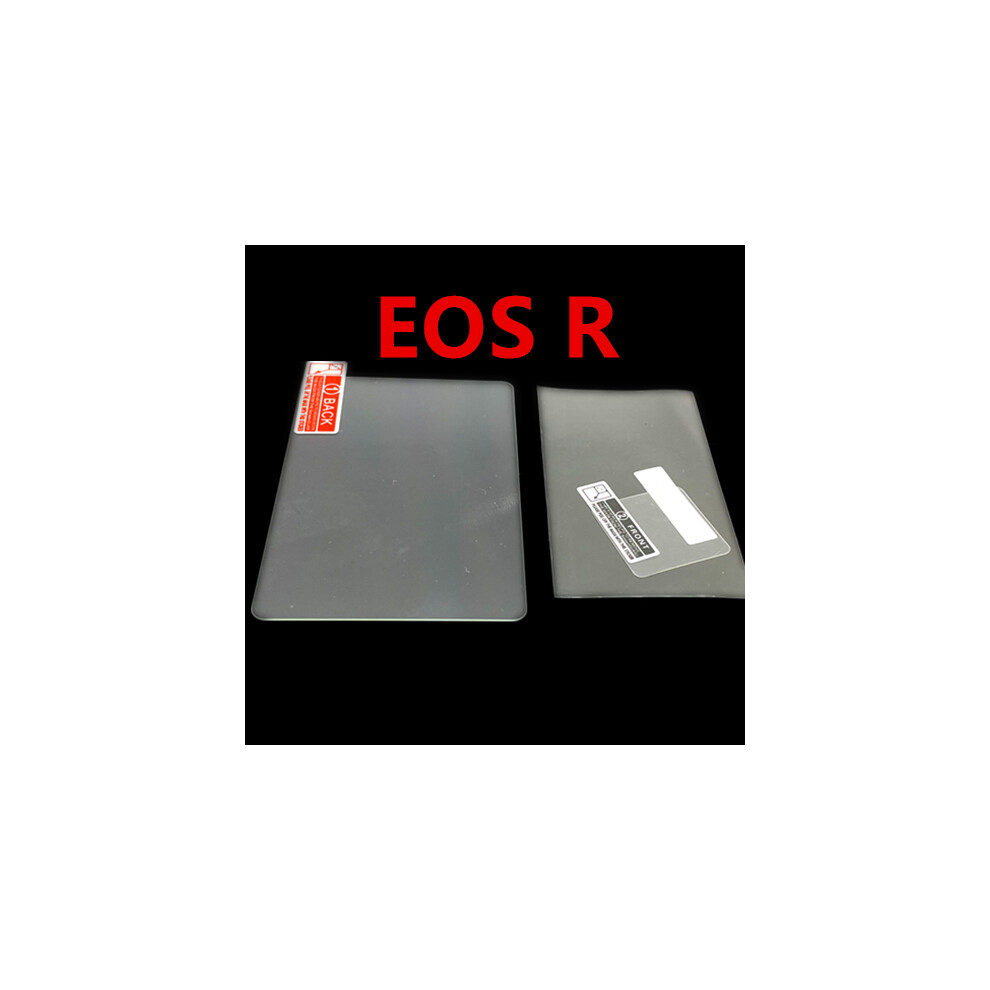 (EOSR) Protecteur d'écran LCD en verre trempé auto-adhésif pour Canon EOS R R100 R50 R10 R8 R7 R6 R5 R3