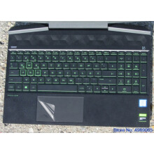 Film autocollant mat transparent pour pavé tactile HP Pavilion Gaming 15, 15-ef, 15-ec