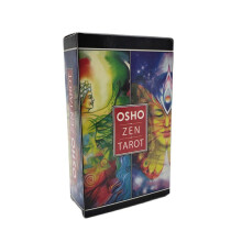 Tarot Card-Osho Zen Tarot Card QR-englanninkielinen versio ennustamispeliin 79 Oracle Cards Deck Family Party